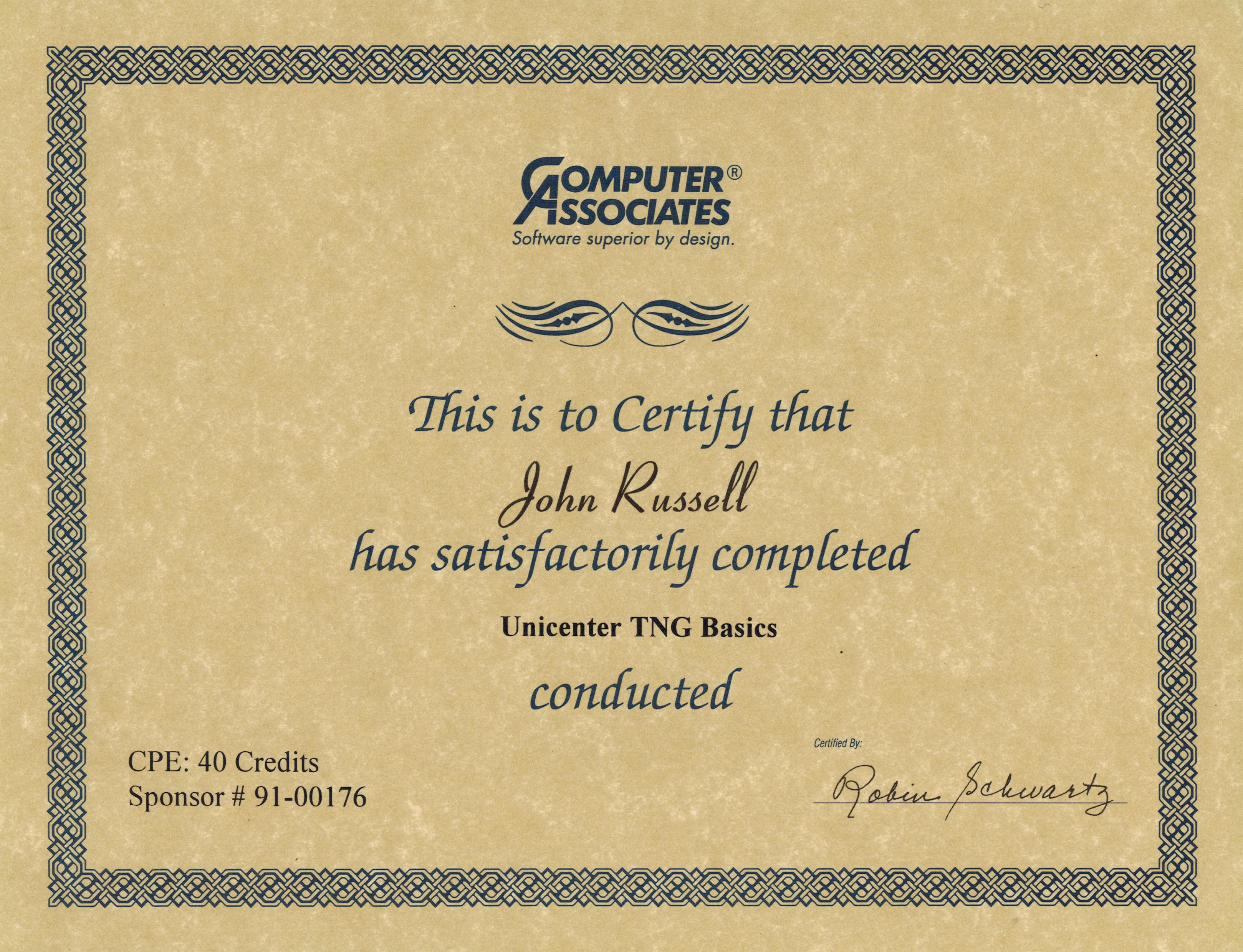 Certificate image